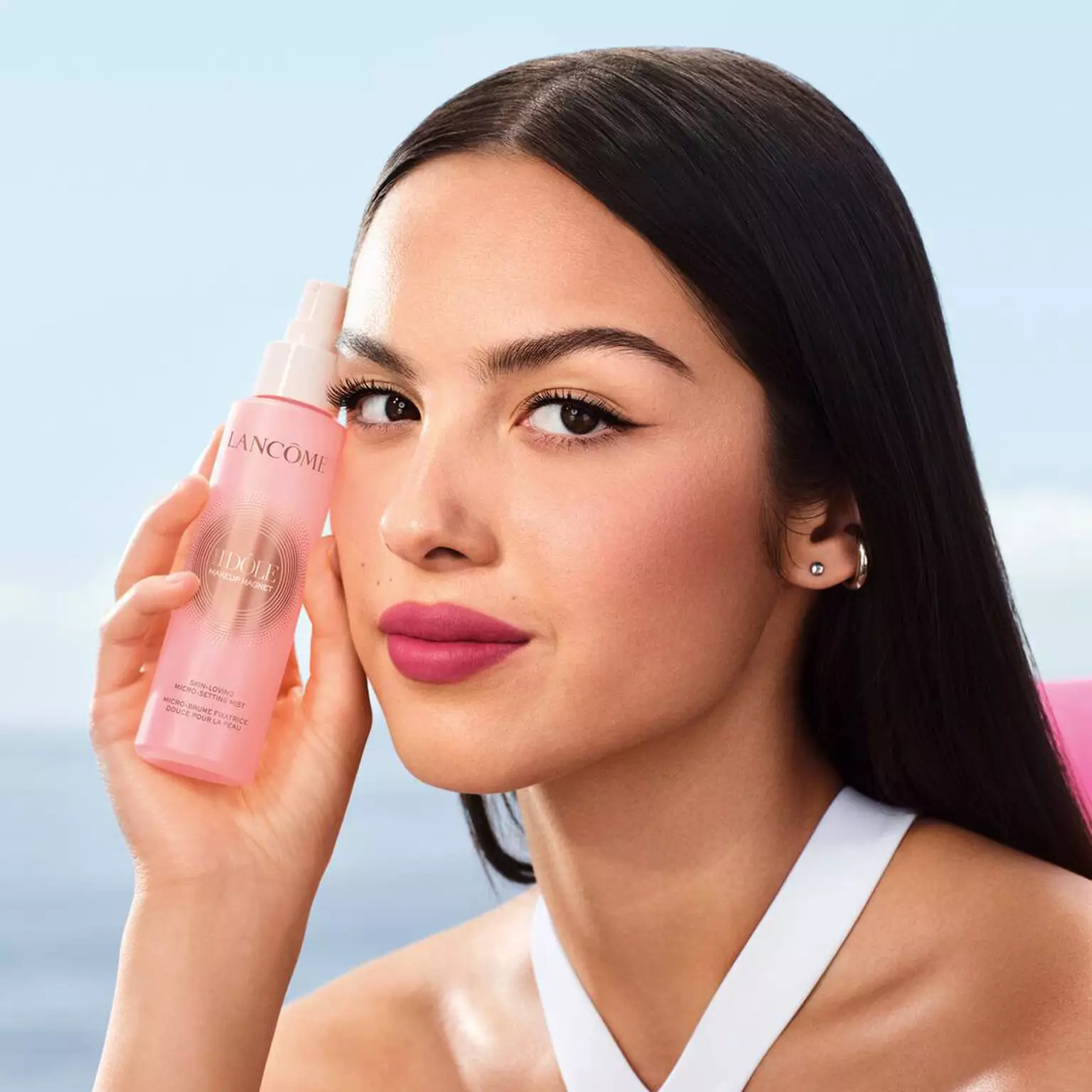 BRUMA FIXADORA LANCÔME SKIN IDÔLE MAKEUP MAGNETIC SÉRUM EM SPRAY