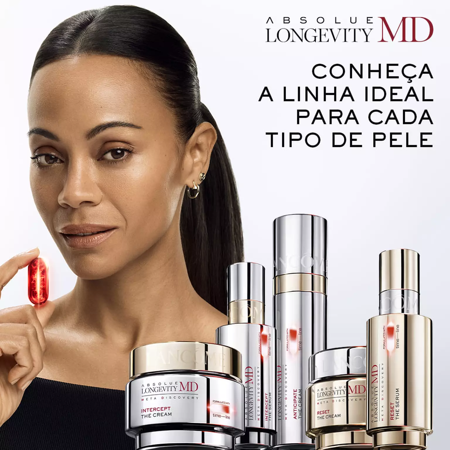 CREME FACIAL LANCÔME ABSOLUE LONGEVITY MD INTERCEPT 50ML