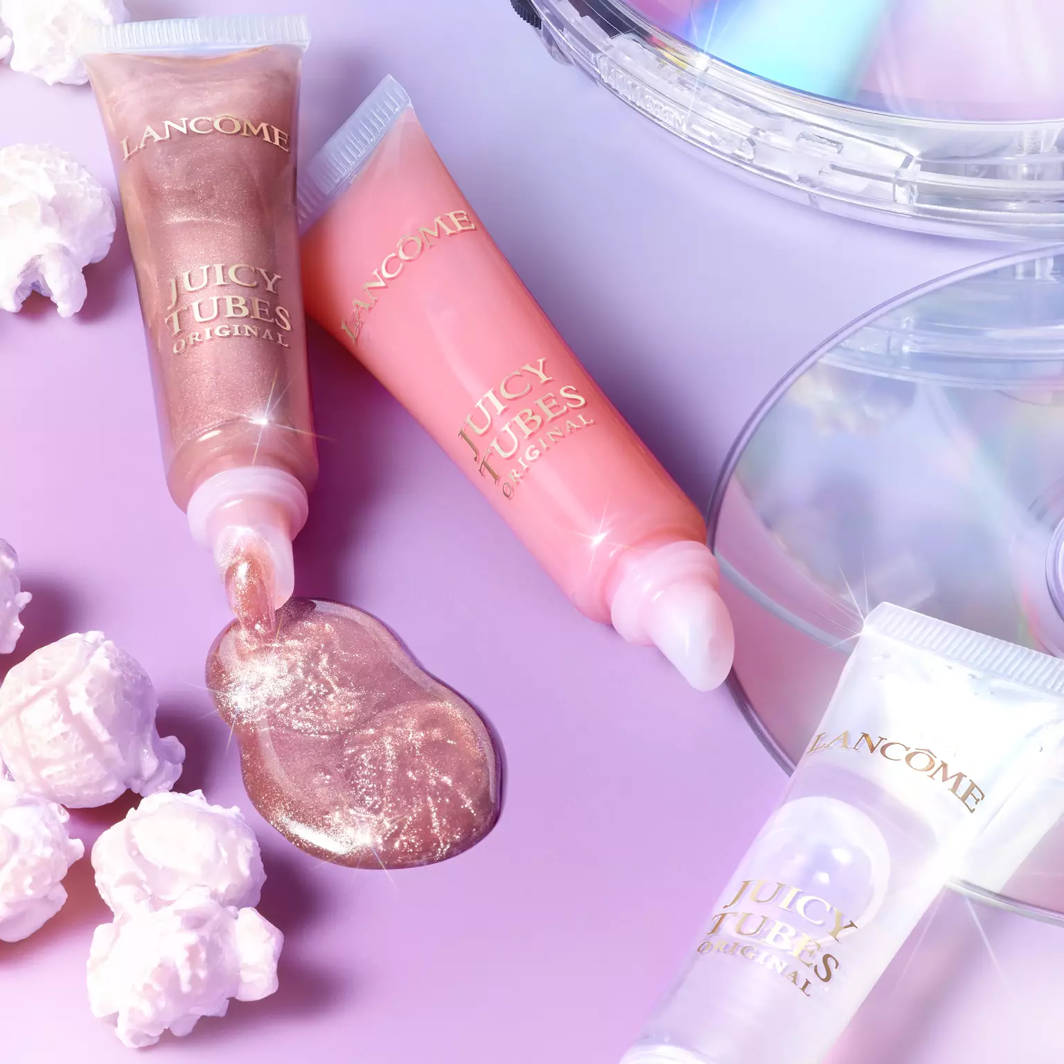 GLOSS LABIAL HIDRATANTE LANCÔME JUICY TUBES COM ACABAMENTO BRILHANTE TRANSLÚCIDO