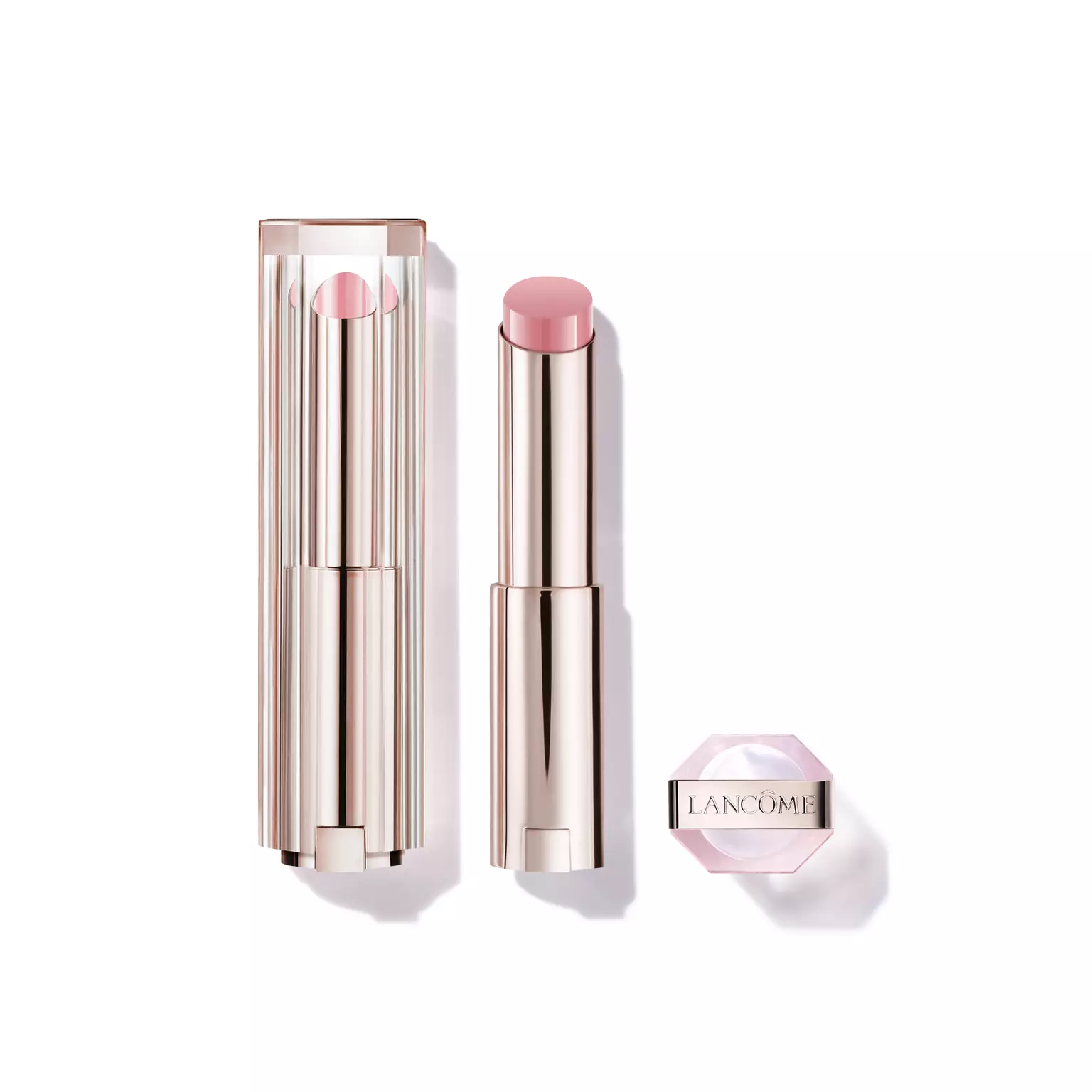 HIDRATANTE LABIAL COM COR LANCÔME LIP IDÔLE BUTTERGLOW COM ESQUALANO E CERAMIDAS