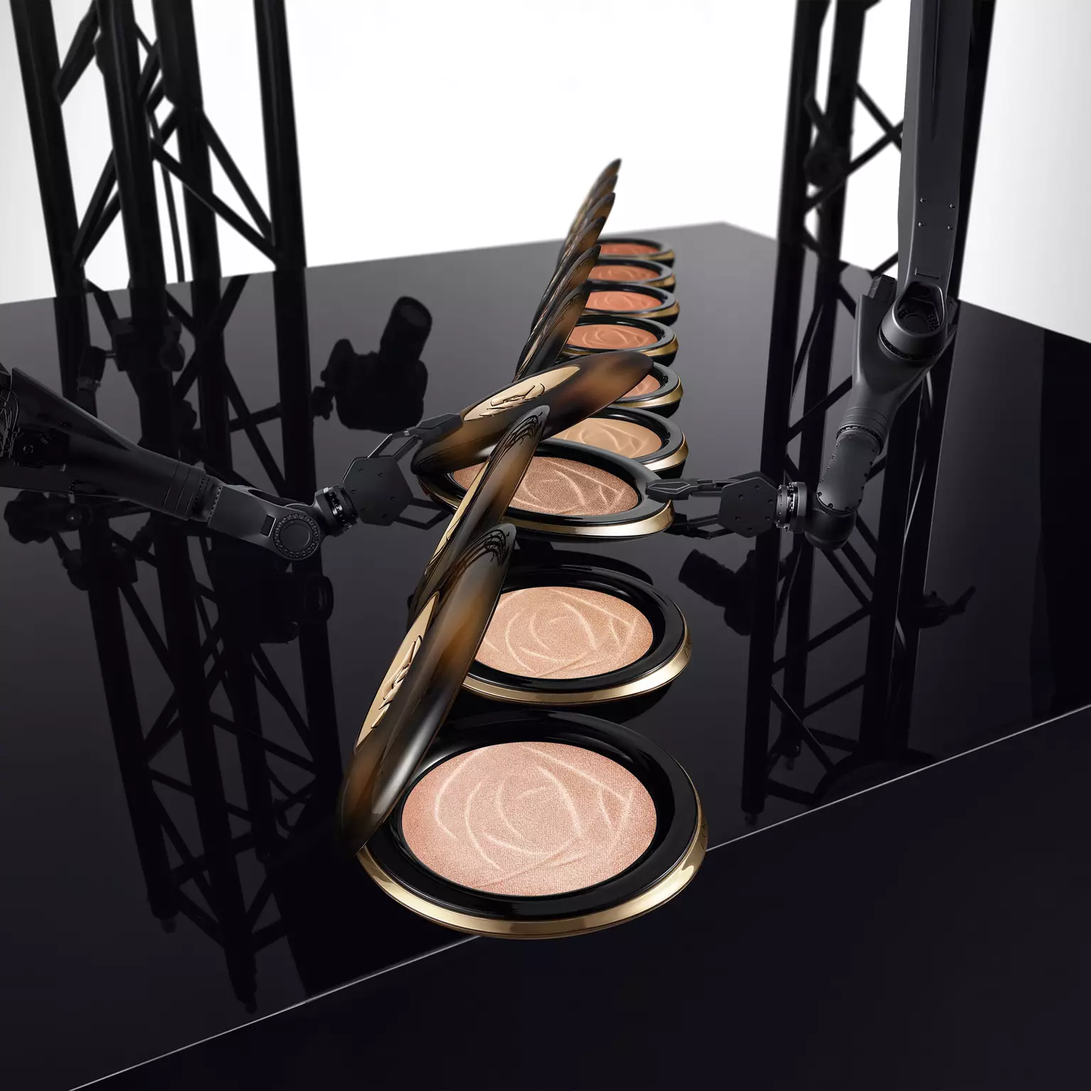ILUMINADOR FACIAL EM PÓ LANCÔME TEINT IDÔLE ULTRA WEAR SERUM HIGHLIGHTER COM VITAMINA E