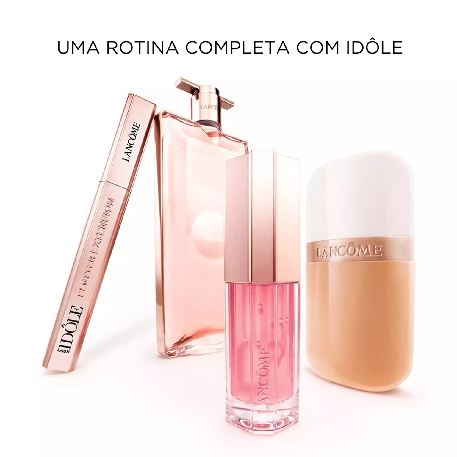 LIP OIL HIDRATANTE COM COR LANCÔME JUICYTREAT COM ESQUALANO E EFEITO GLOSS 3D