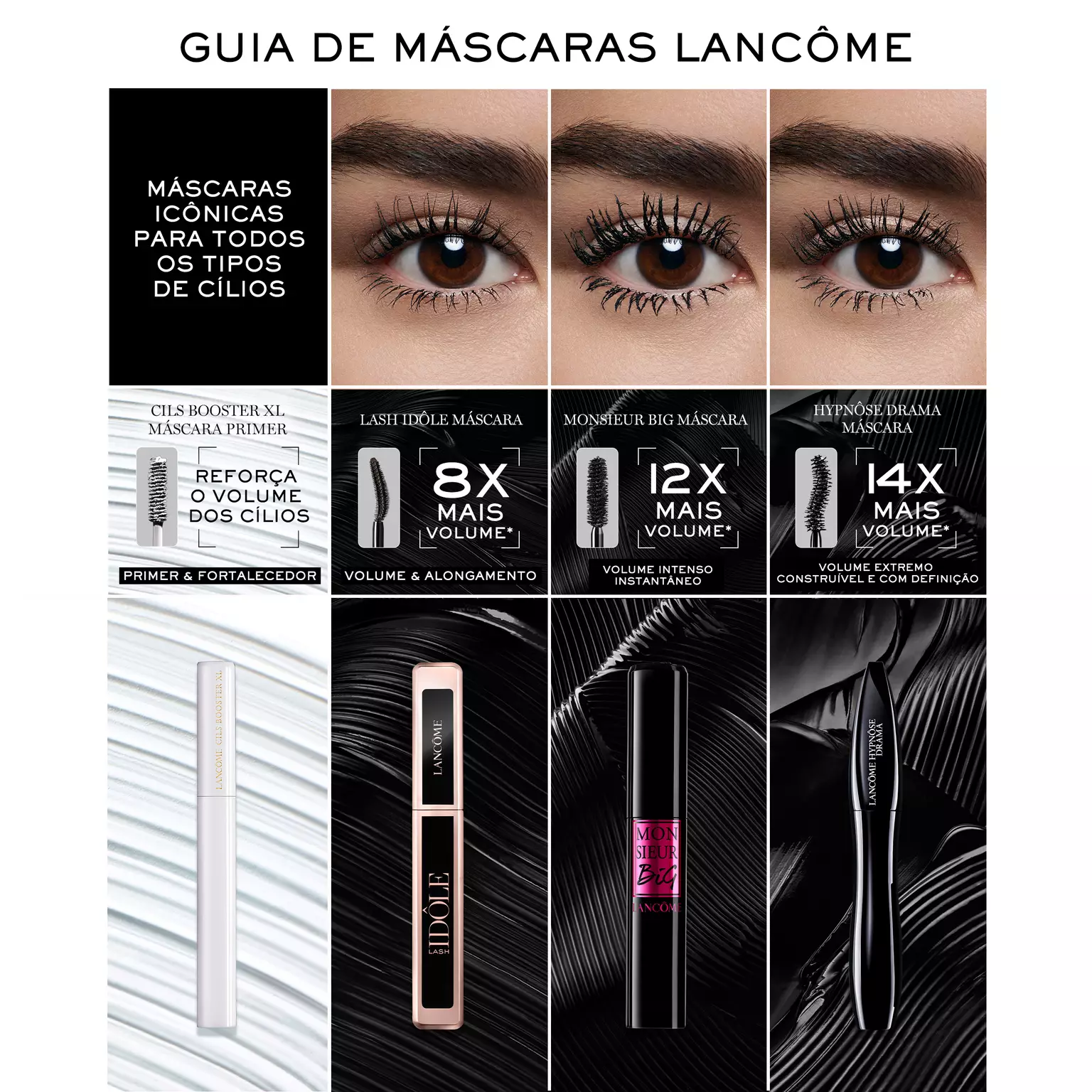 MÁSCARA DE CÍLIOS LANCÔME HYPNÔSE DRAMA