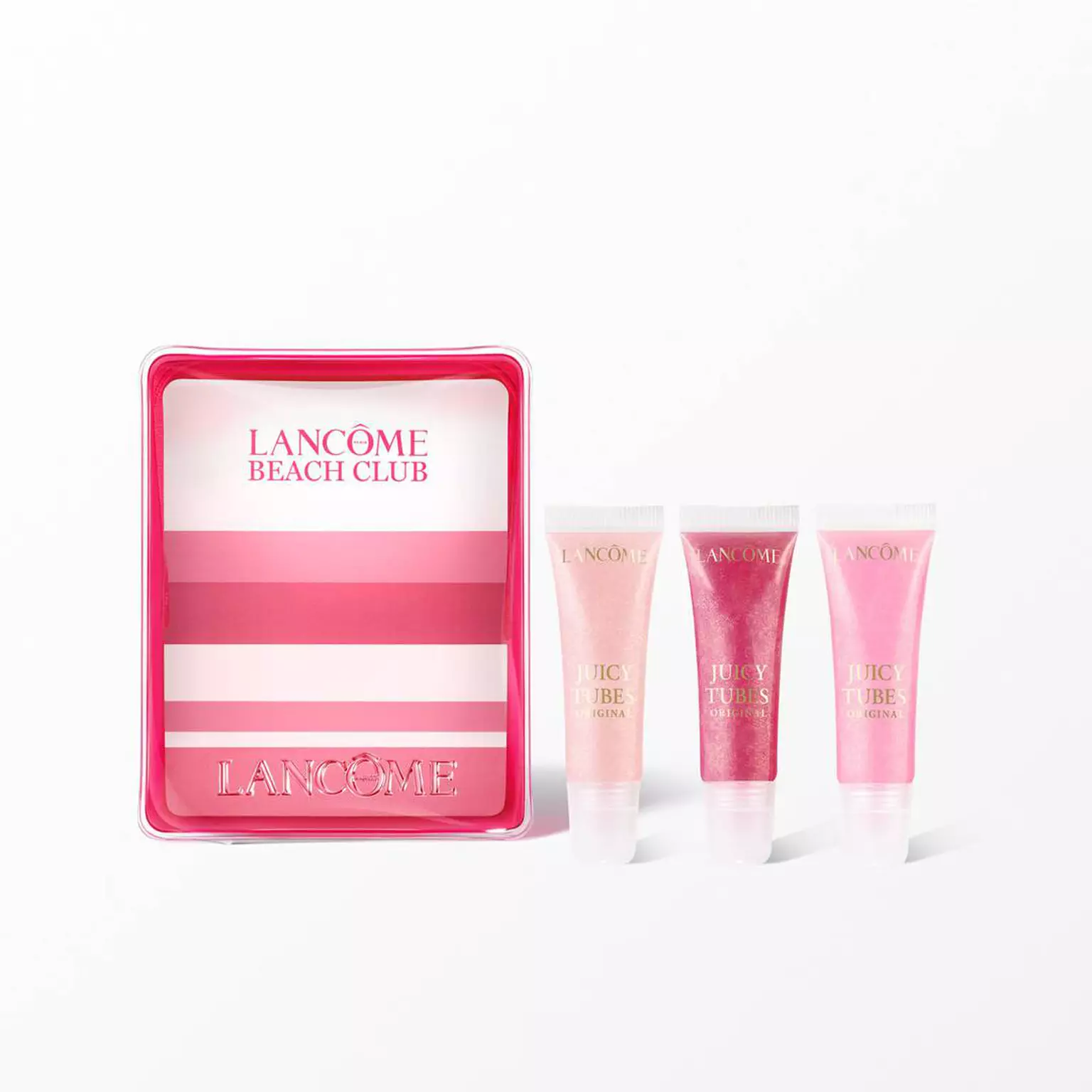 TRIO DE BRILHO LABIAL LANCÔME LIP IDÔLE JUICY TUBES GLOSS  PARA O VERÃO